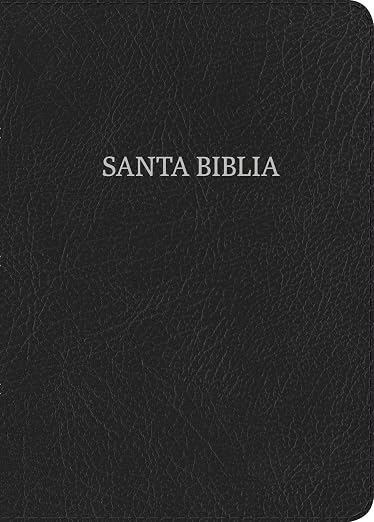 BIBLIA LETRA GRANDE TAMAÑO MANUAL NEGRA