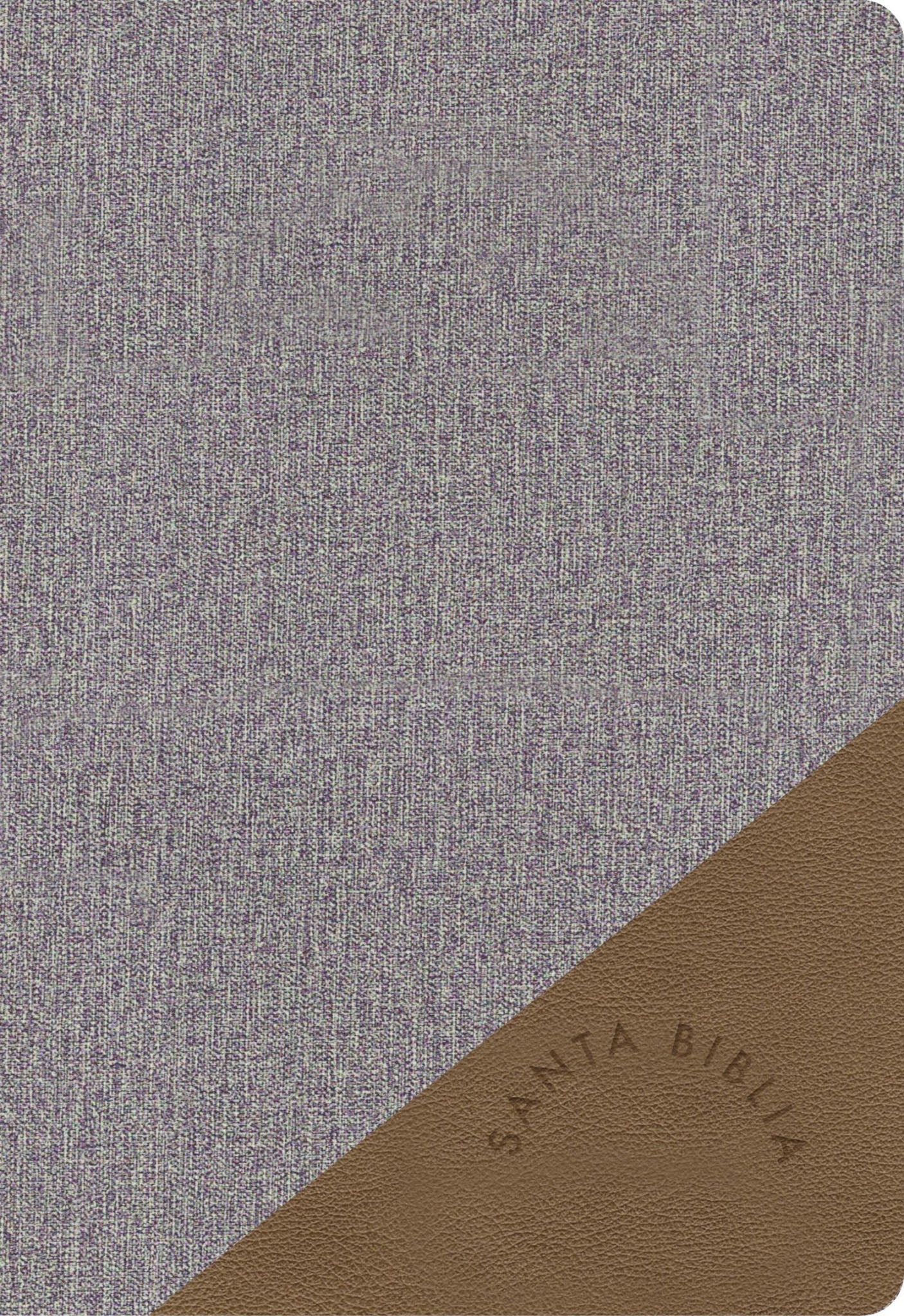 BIBLIA LETRA GRANDE TAMAÑO MANUAL, GRIS Y MARRON