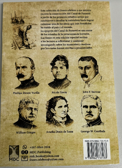 Frases célebres sobre el Canal de Panamá (Tapa blanda)