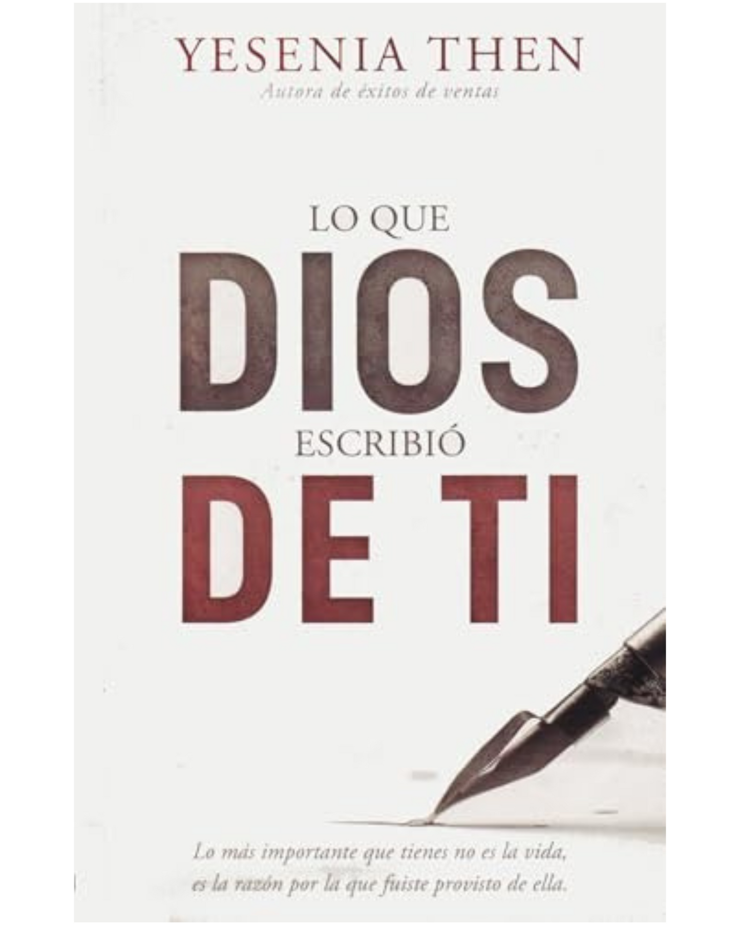 Lo que Dios escribió de ti