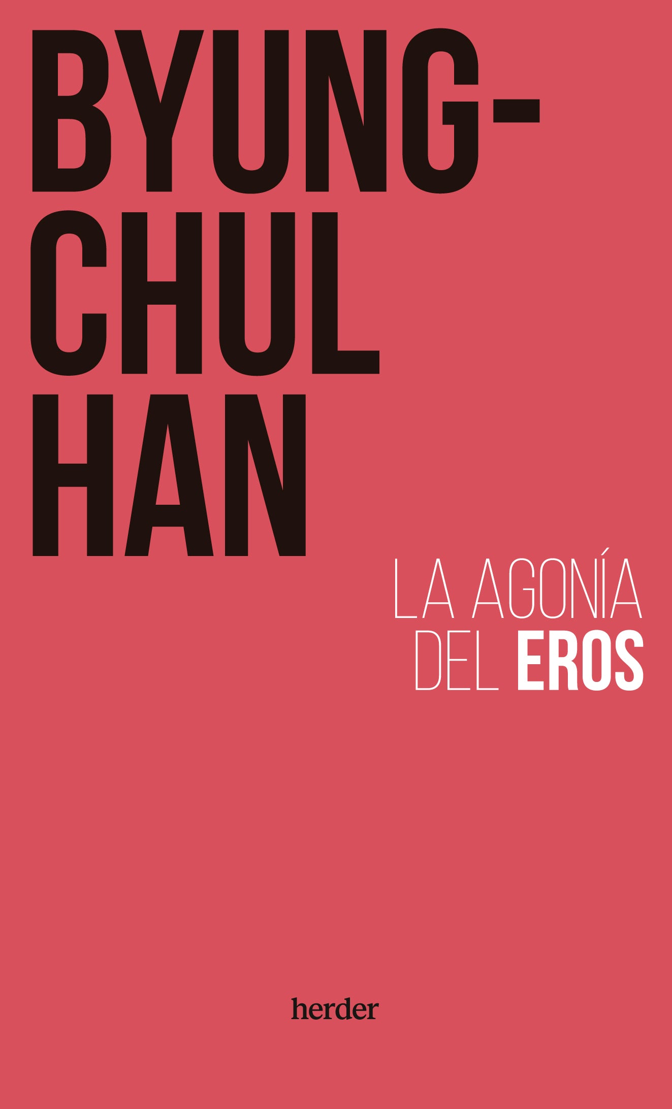 LA AGONÍA DEL EROS