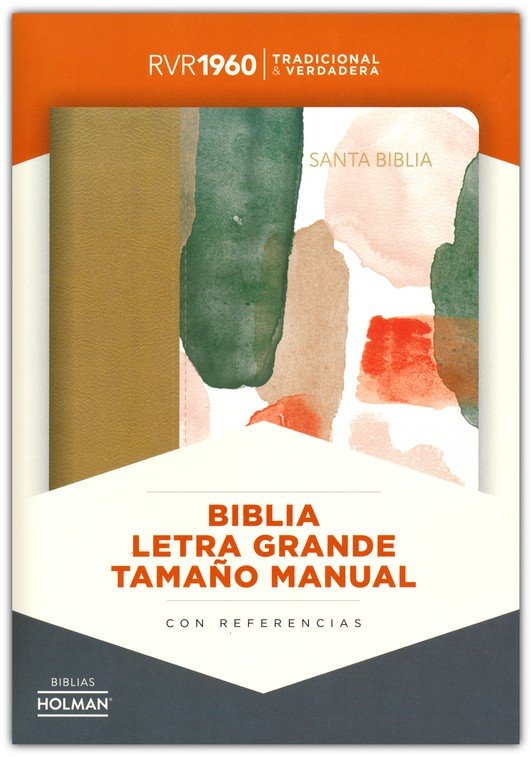 BIBLIA LETRA GRANDE TAMAÑO MANUAL, CON REFERENCIAS