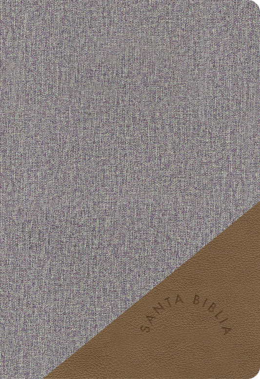 BIBLIA LETRA GRANDE TAMAÑO MANUAL, GRIS Y MARRON