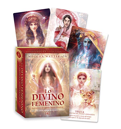 LO DIVINO FEMENINO, LIBRO Y 53 CARTAS ORACULO