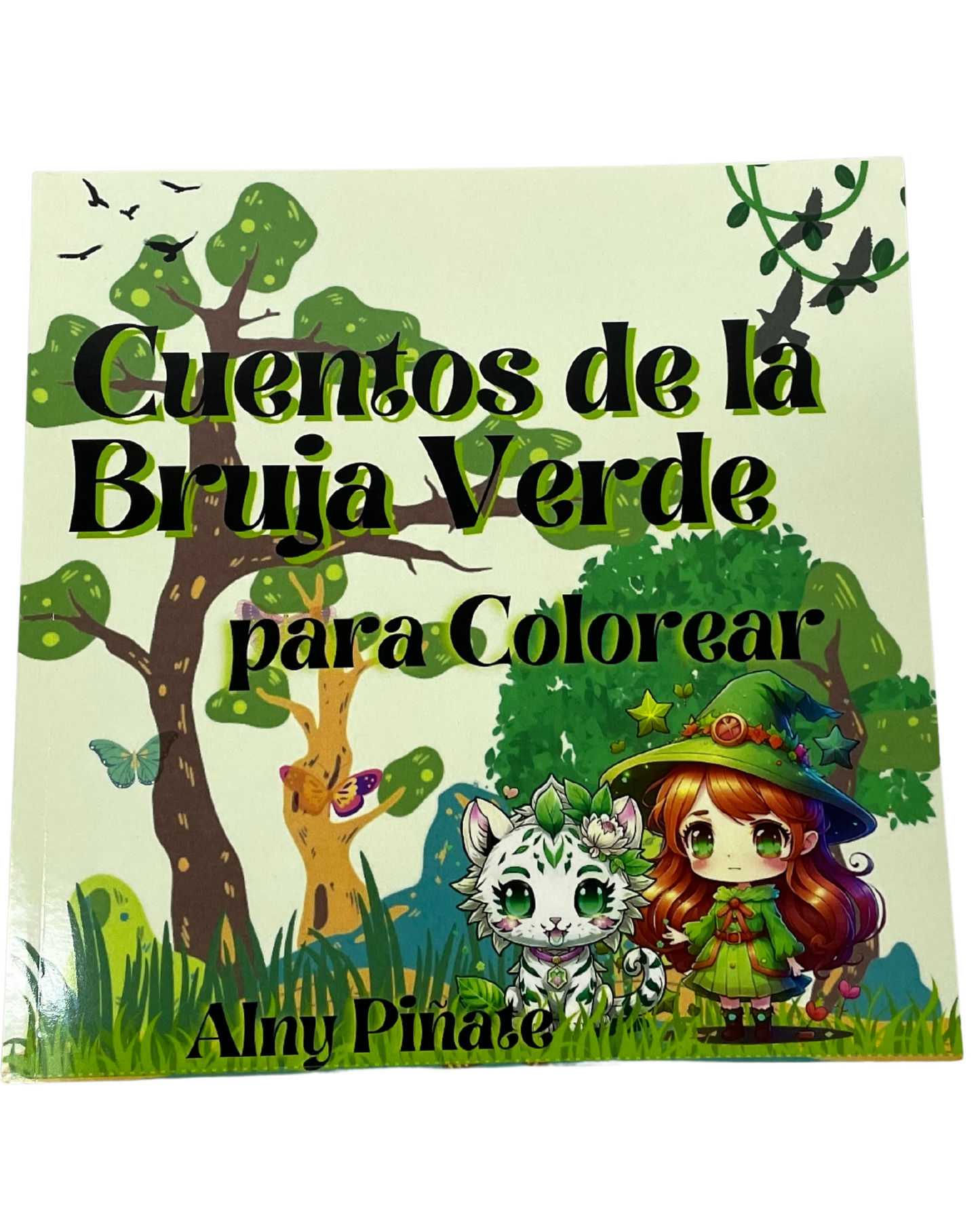 Cuentos de la Bruja Verde para Colorear